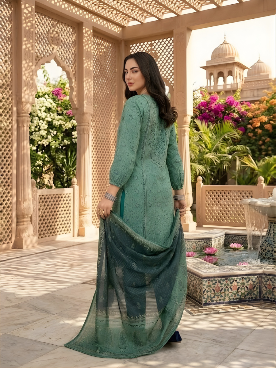 Bin Saeed Stitched 3PC Printed Lawn