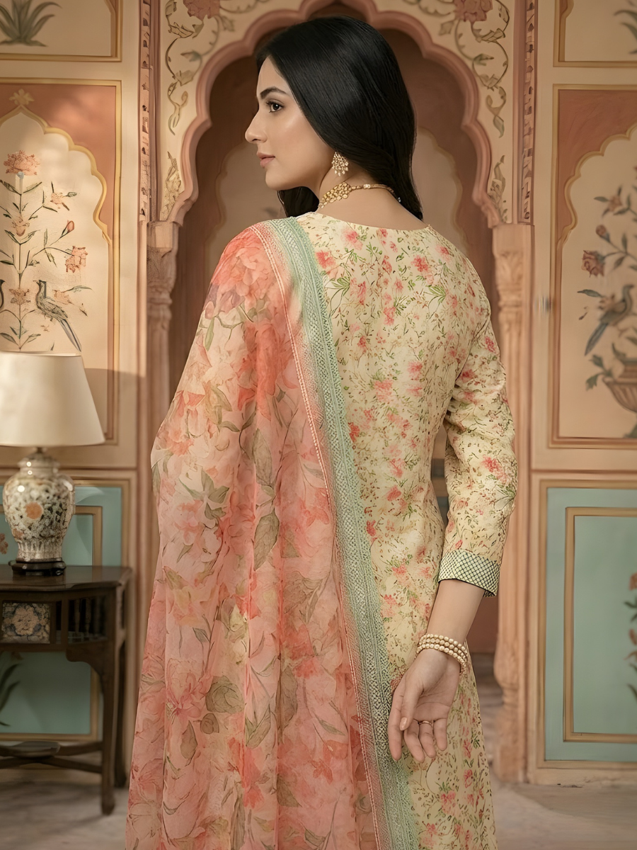 Bin Saeed Stitched 3PC Printed Lawn