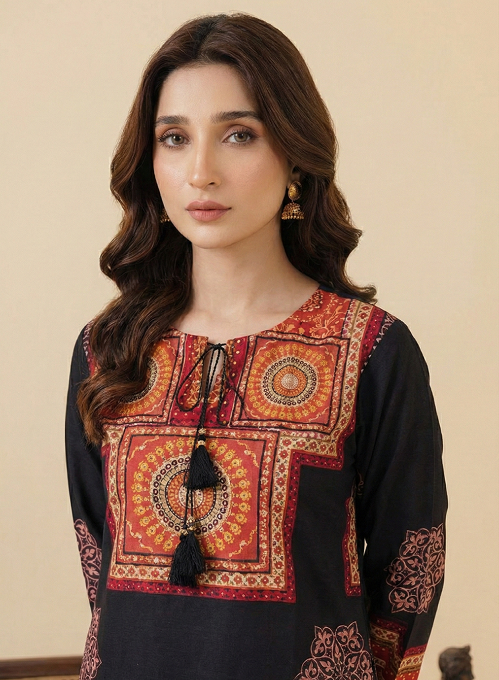 Ebony Mandala Grip Silk 2PC