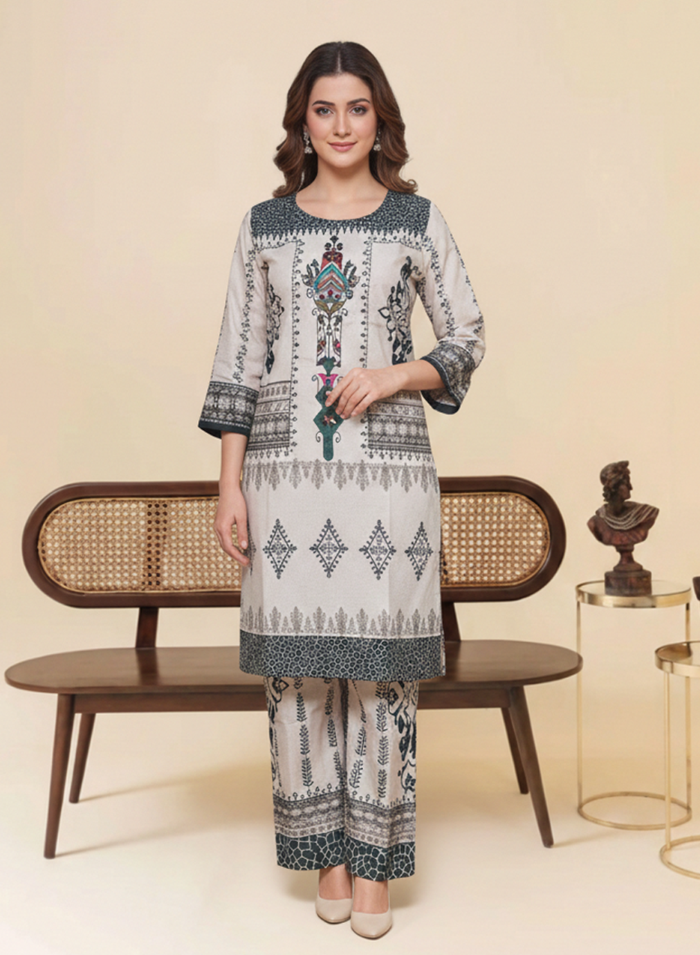 Ivory Ethos Grip Silk 2PC