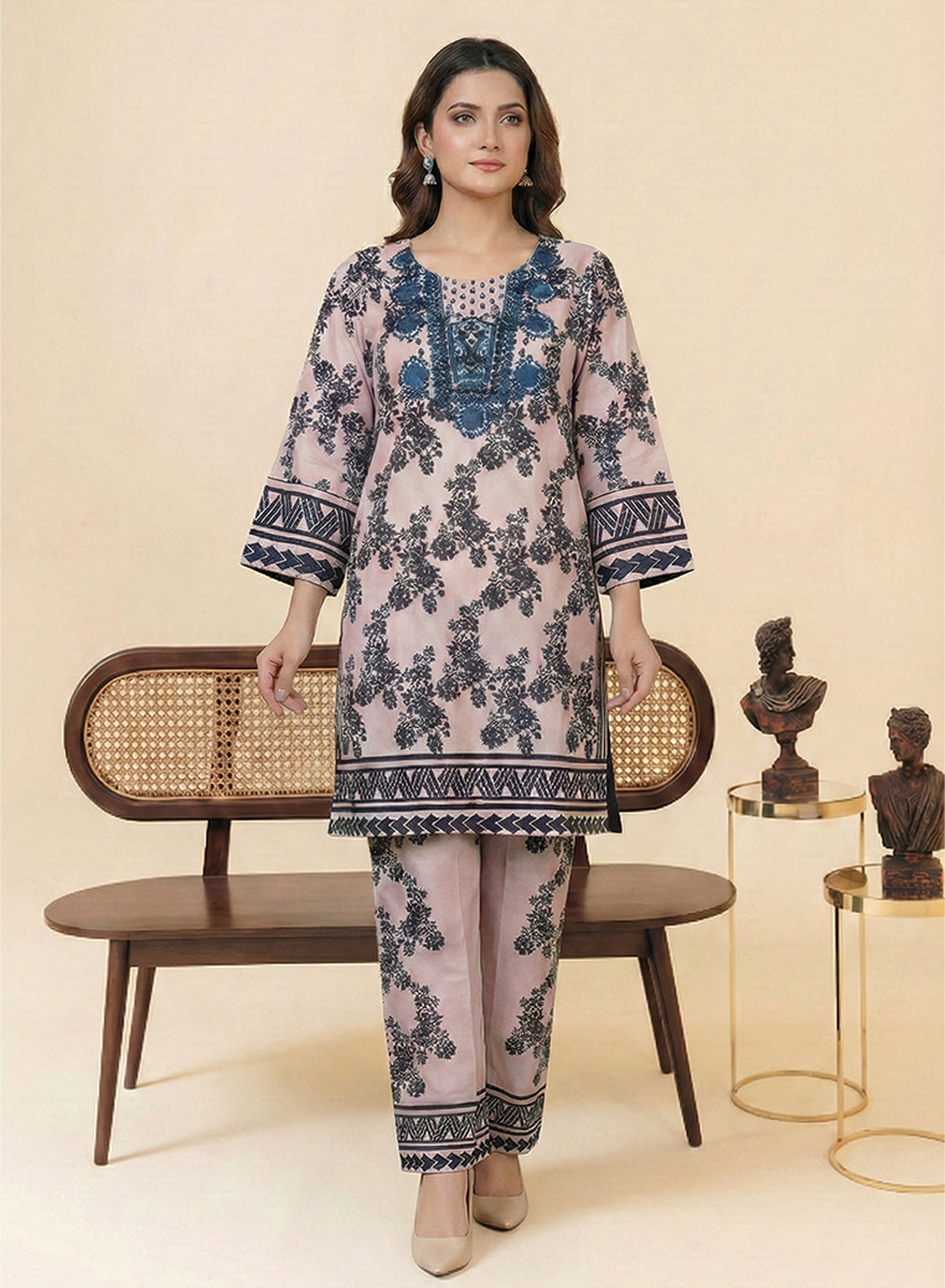 Midnight Mauve Grip Silk 2PC