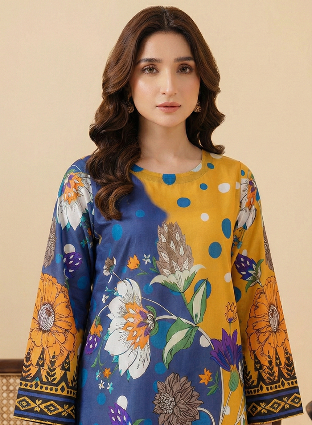 Citrus Indigo Grip Silk 2PC