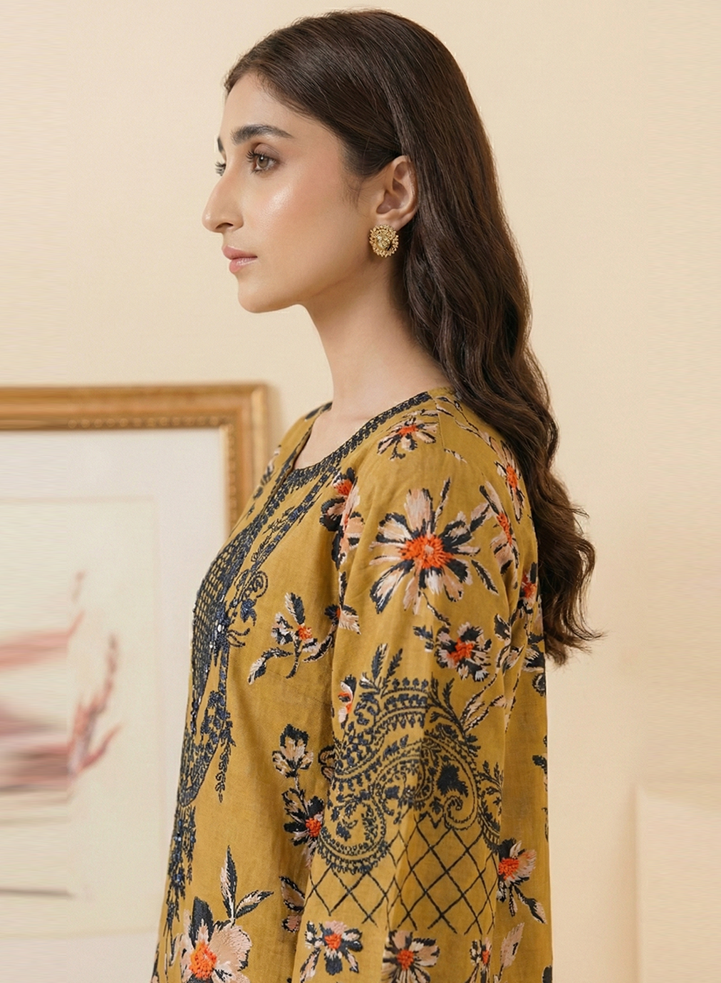 Citrine Filigree Grip Silk 2PC