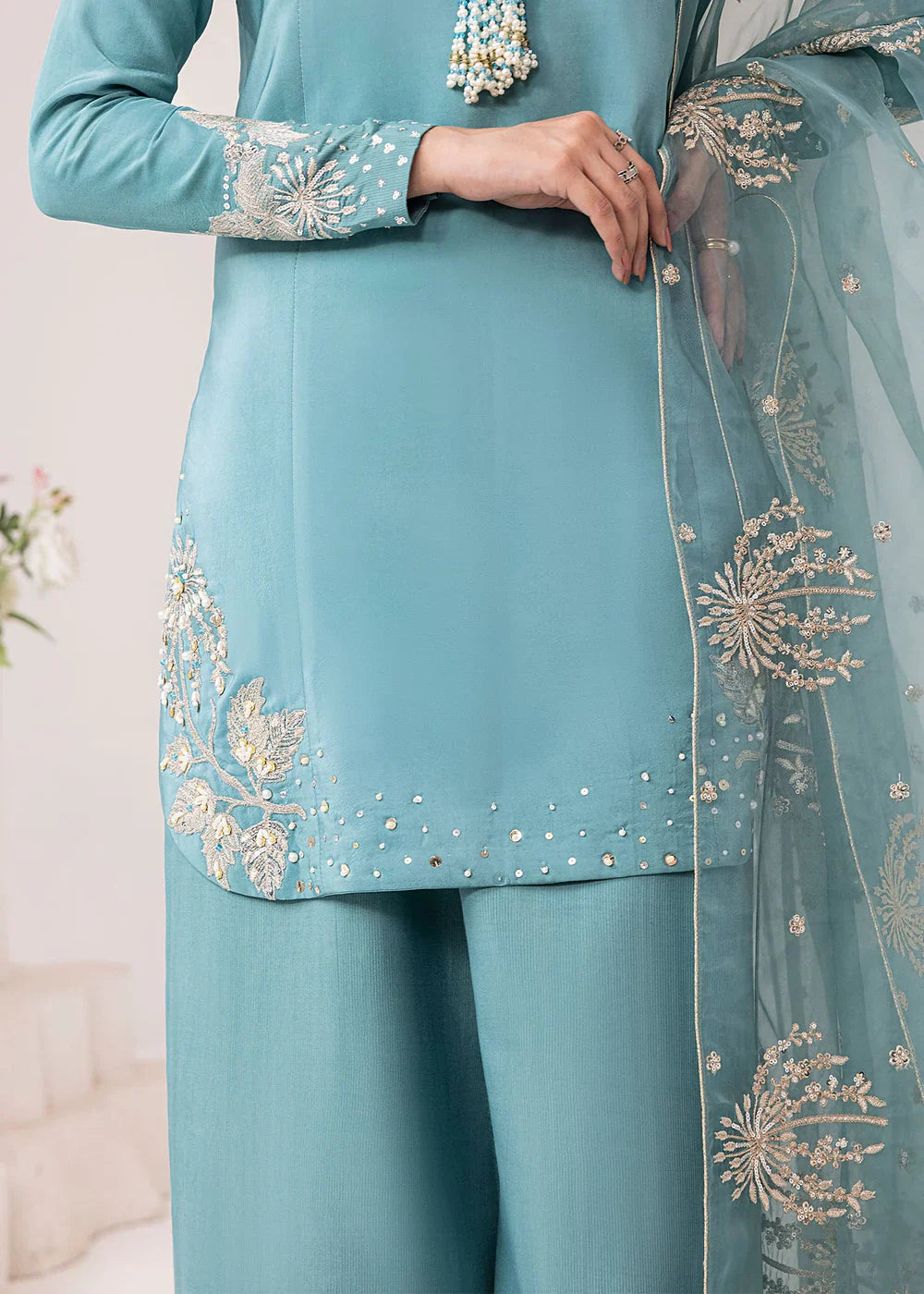 Embrose Embroidered Unstitched 3Pc Premium Lawn