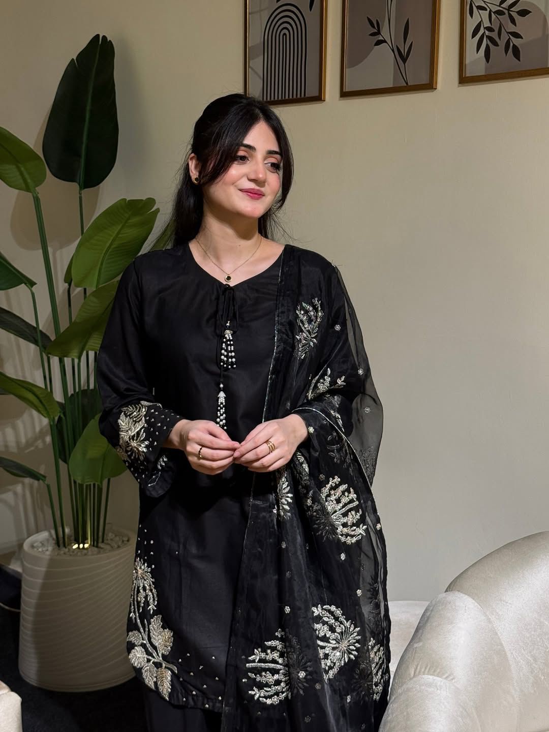 Embrose Embroidered Unstitched 3Pc Premium Lawn