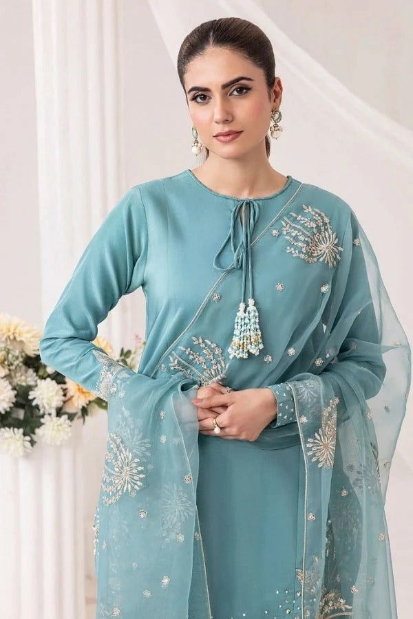 Embrose Embroidered Unstitched 3Pc Premium Lawn