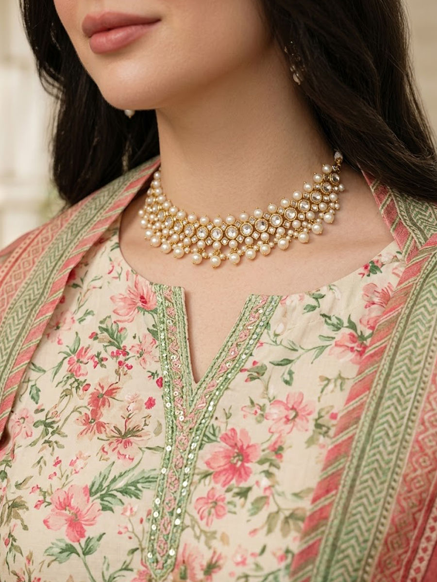 Bin Saeed Stitched 3PC Printed Lawn