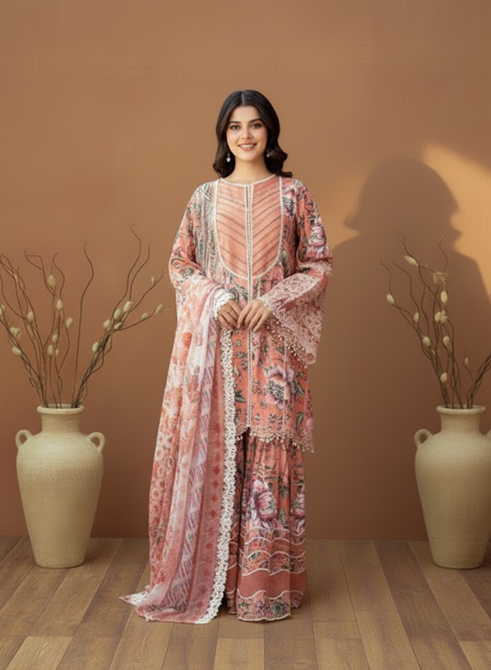 Desert Rose Lawn 3PC