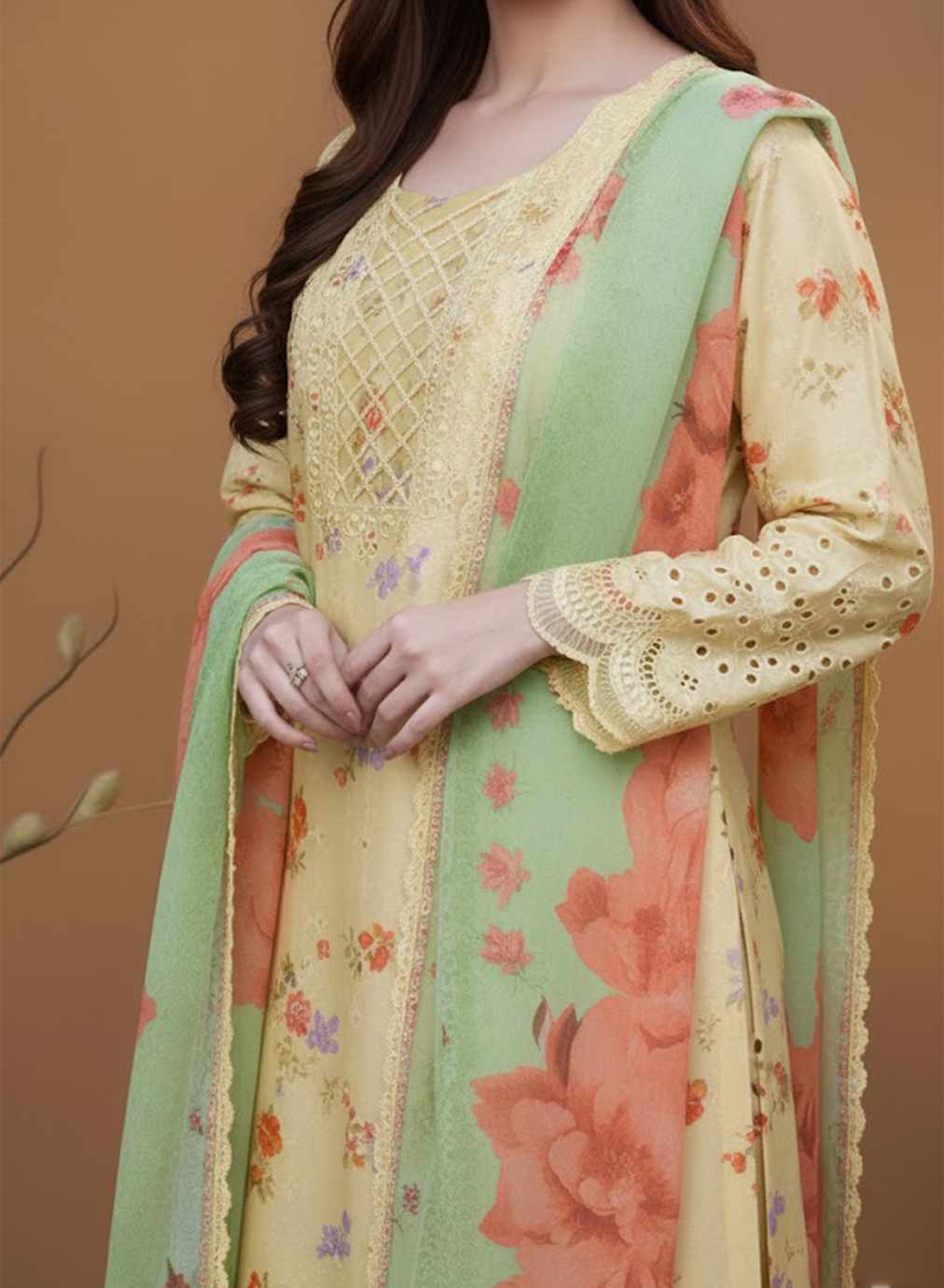 Sunset Bloom Lawn 3PC