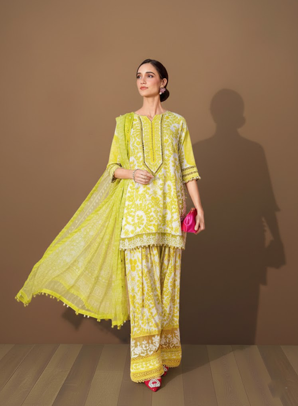 Lime Zest Ensemble Lawn 3PC