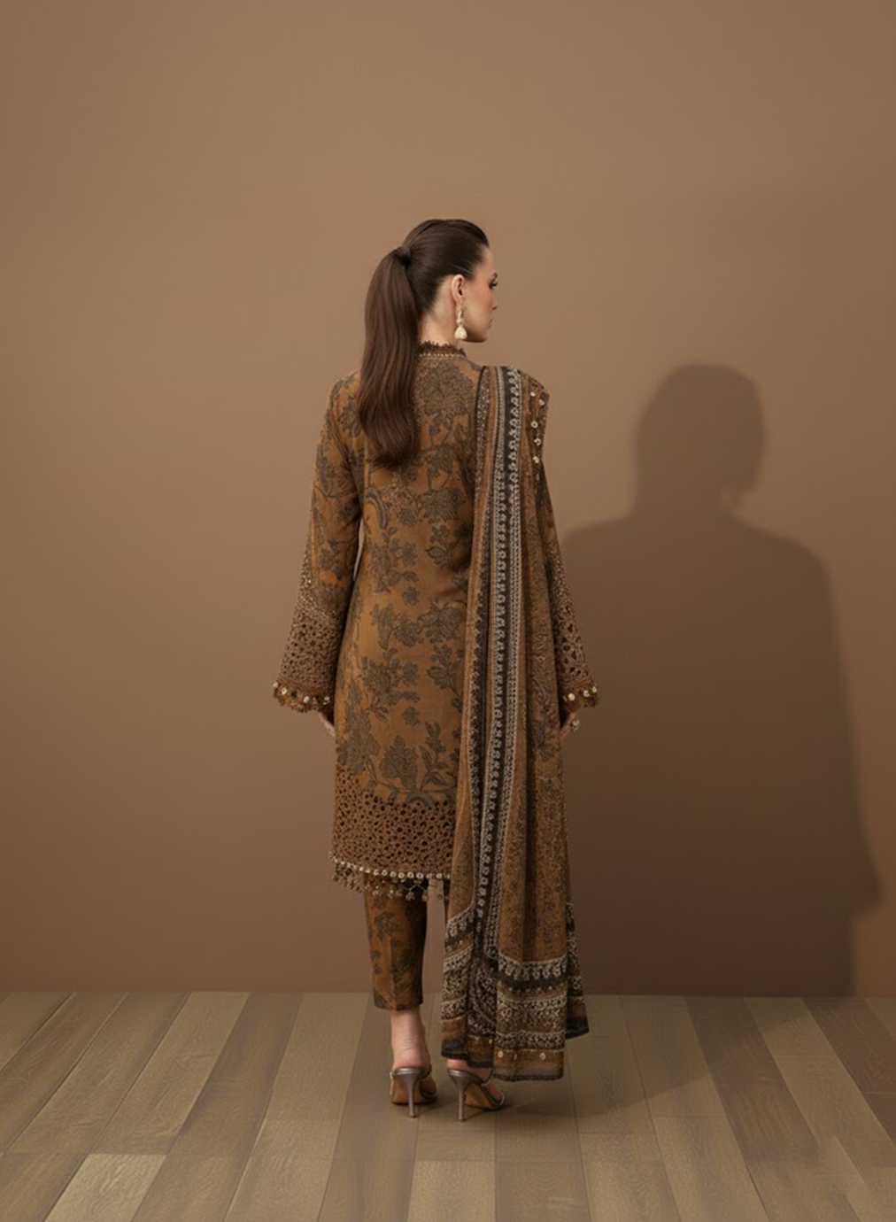 Mocha artisan Lawn 3PC
