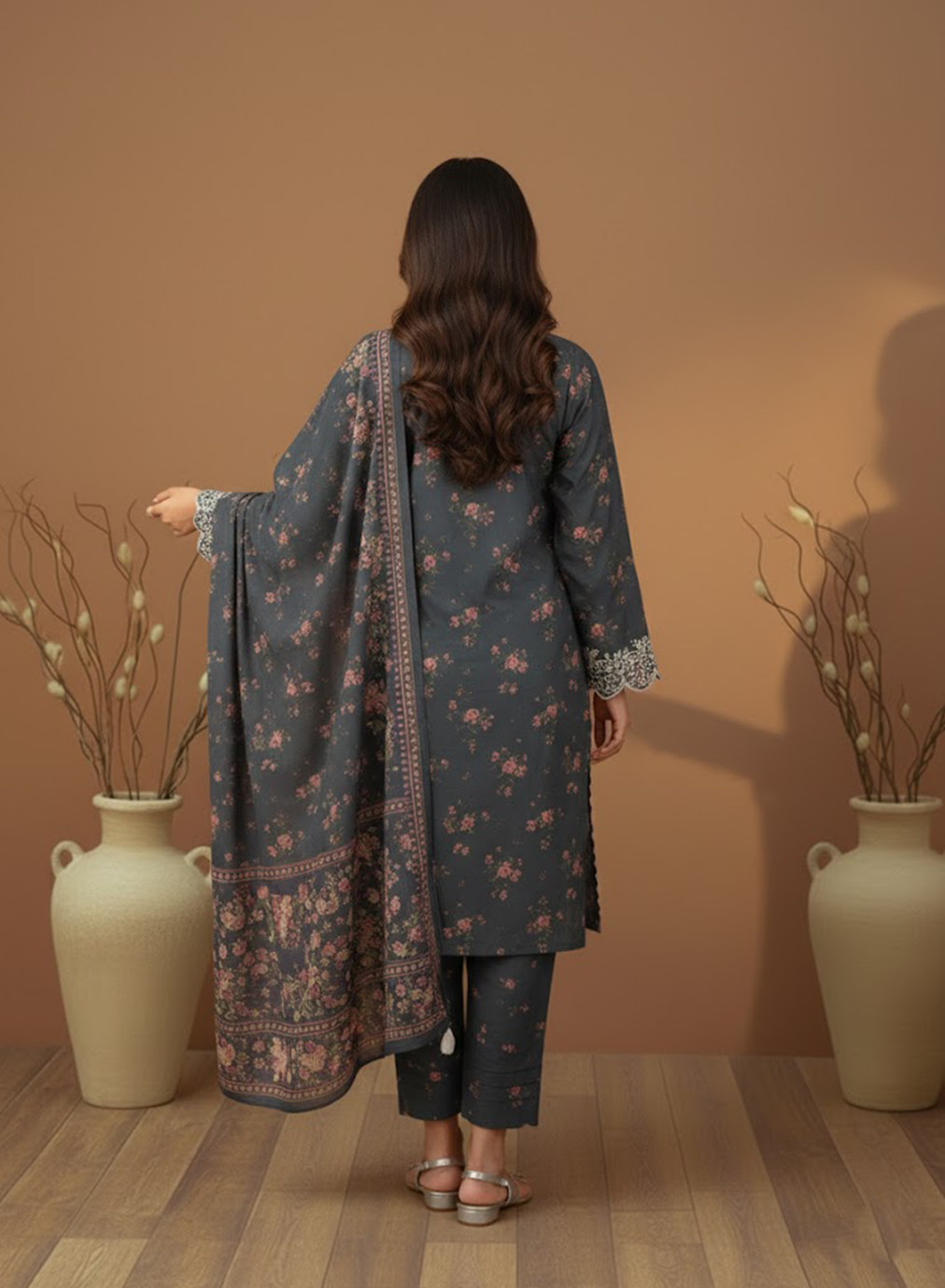 Slate Bloom Lawn 3PC
