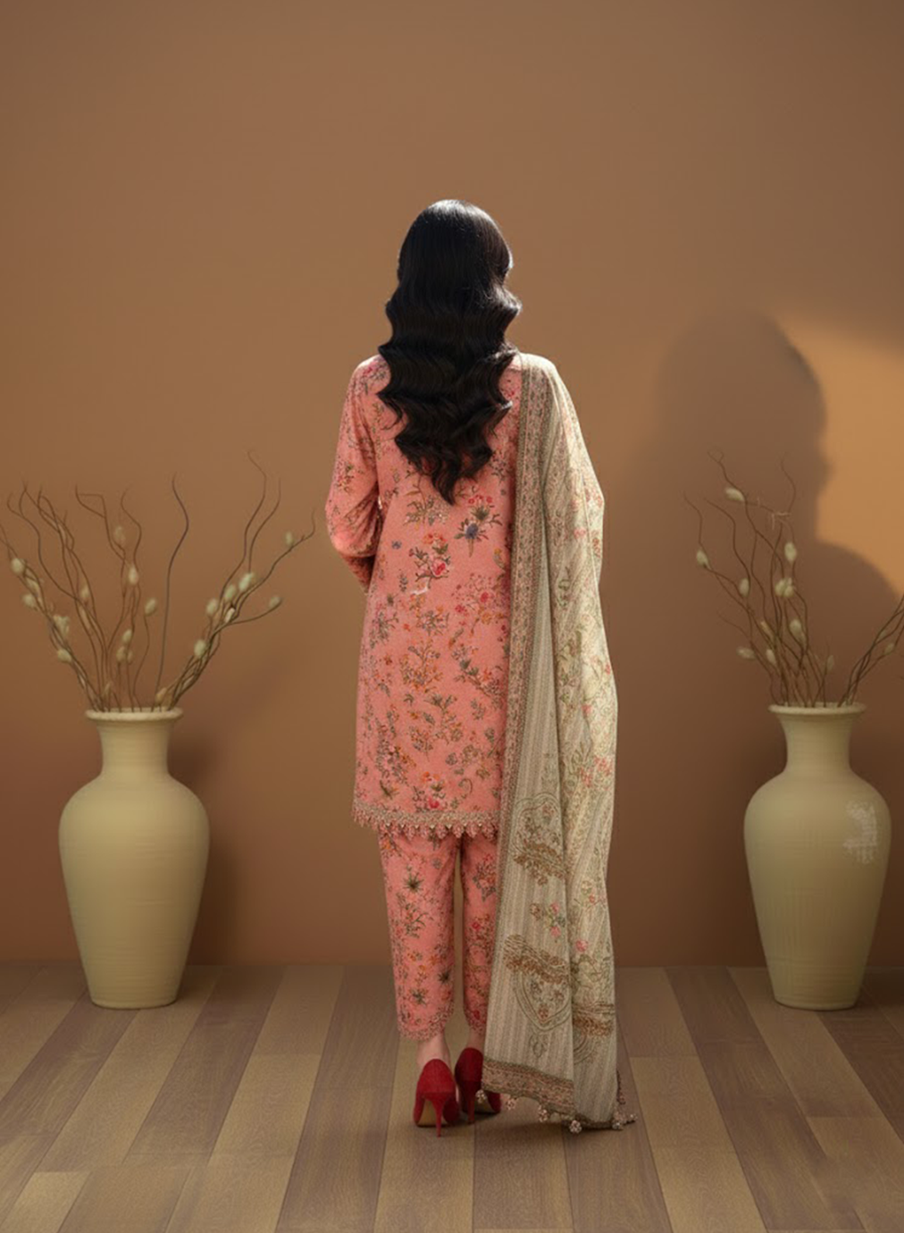 Vintage Rose Lawn 3PC