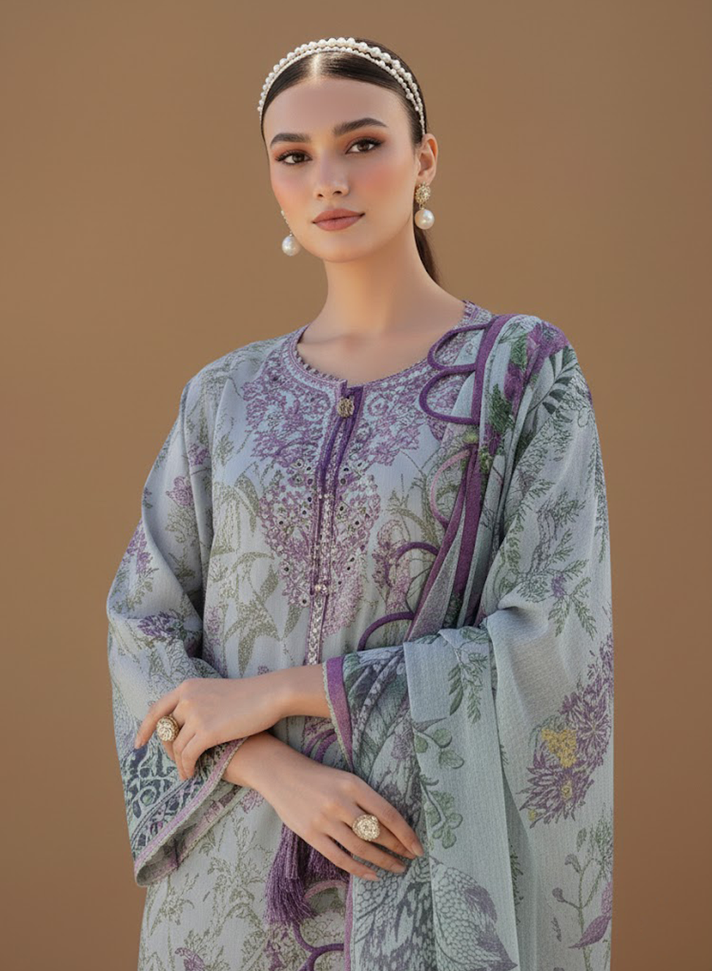 Lavender Frost Lawn 3PC