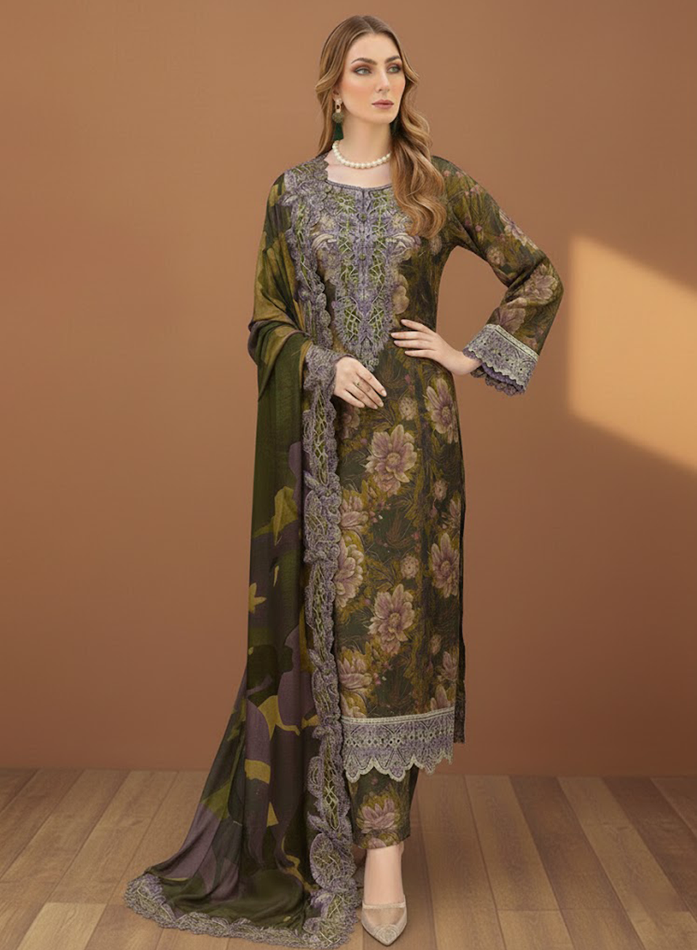 Moss Mastique Lawn 3PC