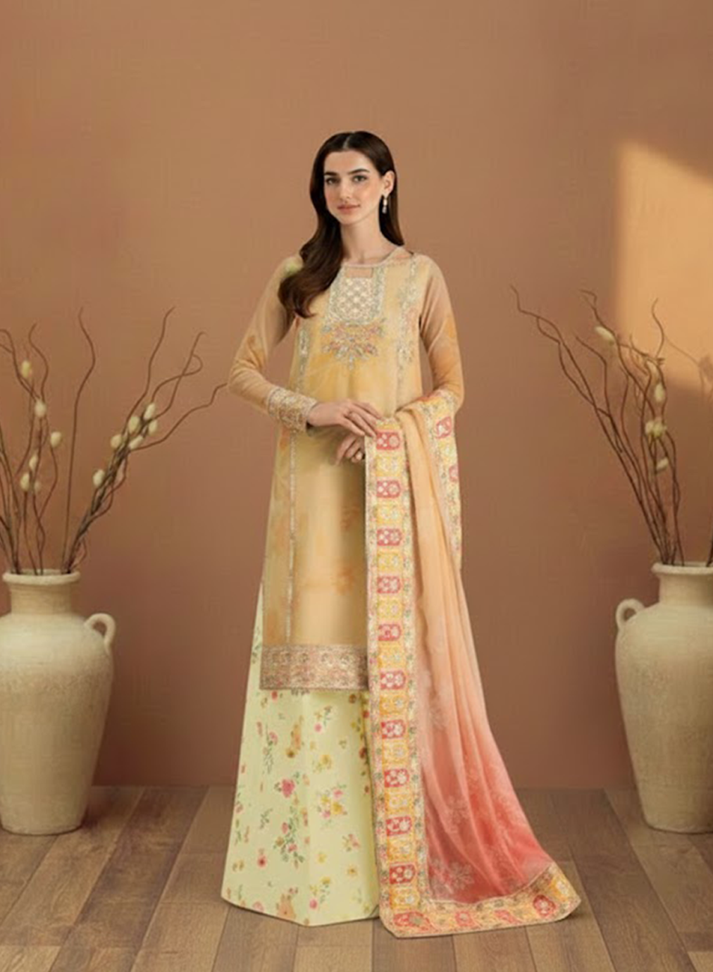 Gul-e-Bahar Lawn 3PC