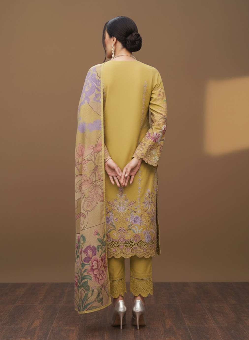 Musturd Mulberry Lawn 3PC