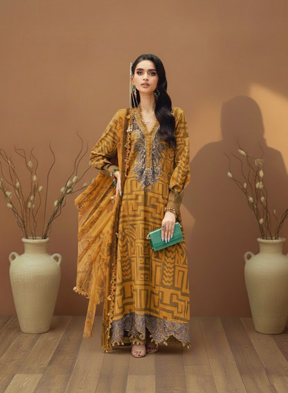 Golden Grace Lawn 3PC