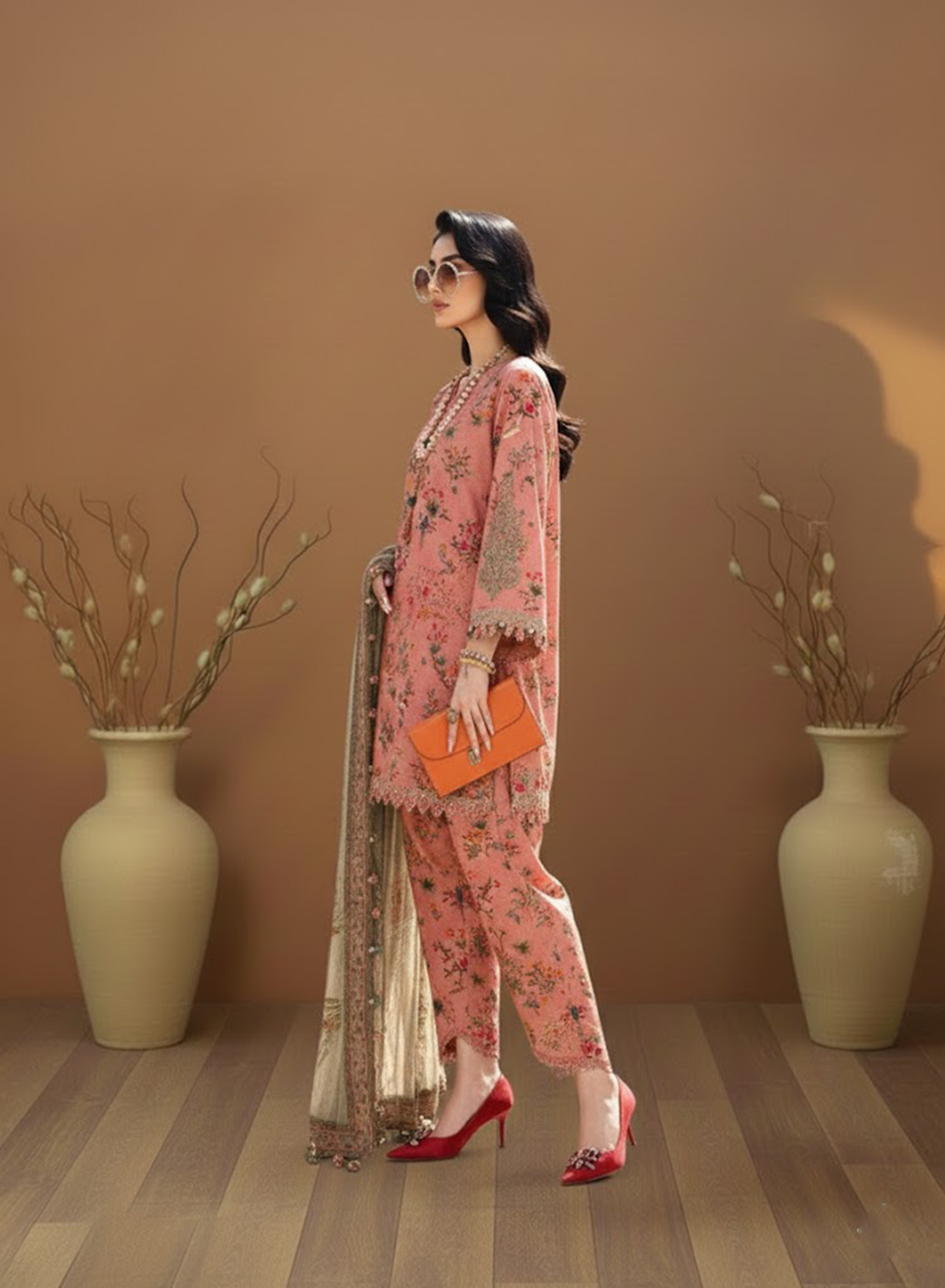 Vintage Rose Lawn 3PC