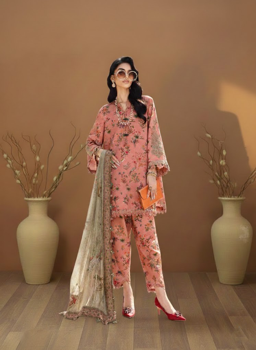 Vintage Rose Lawn 3PC