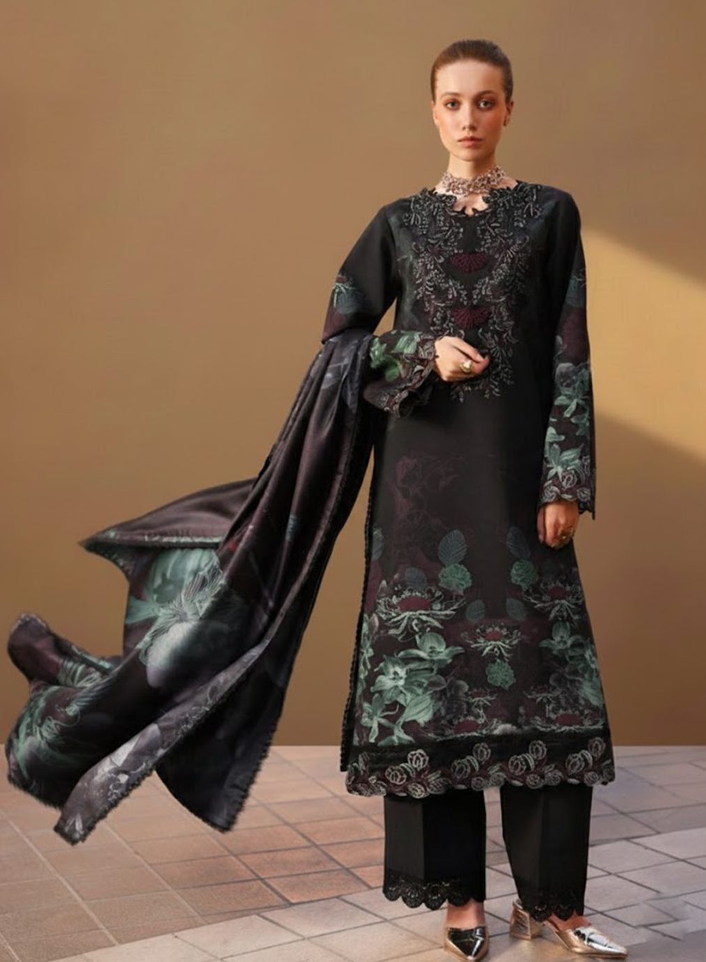 Midnight Sapphire Lawn 3PC