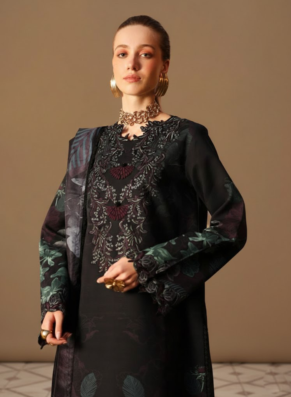 Midnight Sapphire Lawn 3PC