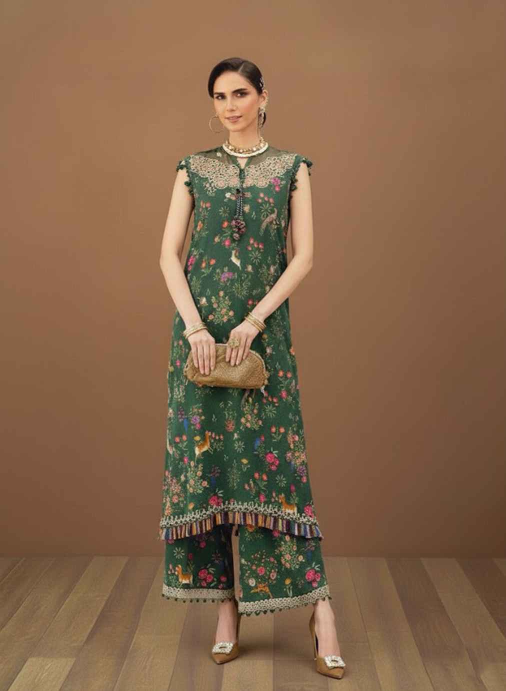 Forest Attire Lawn 3PC