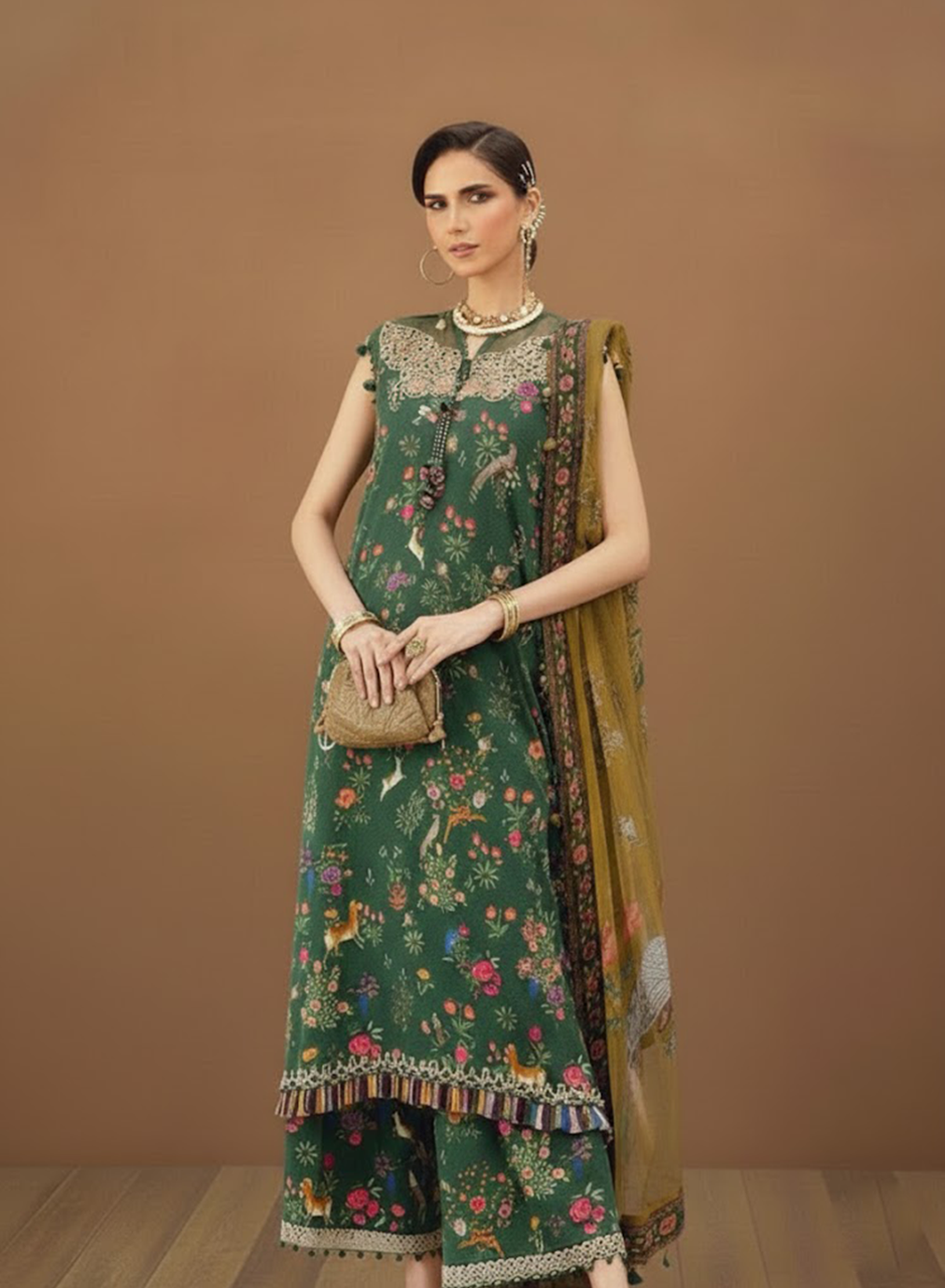 Forest Attire Lawn 3PC