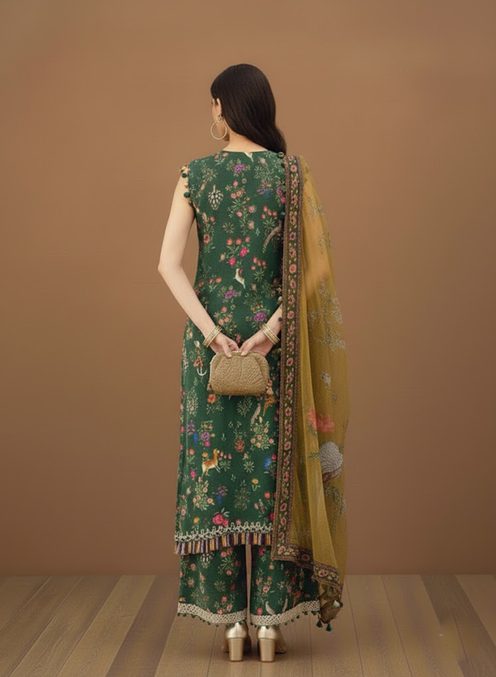 Forest Attire Lawn 3PC