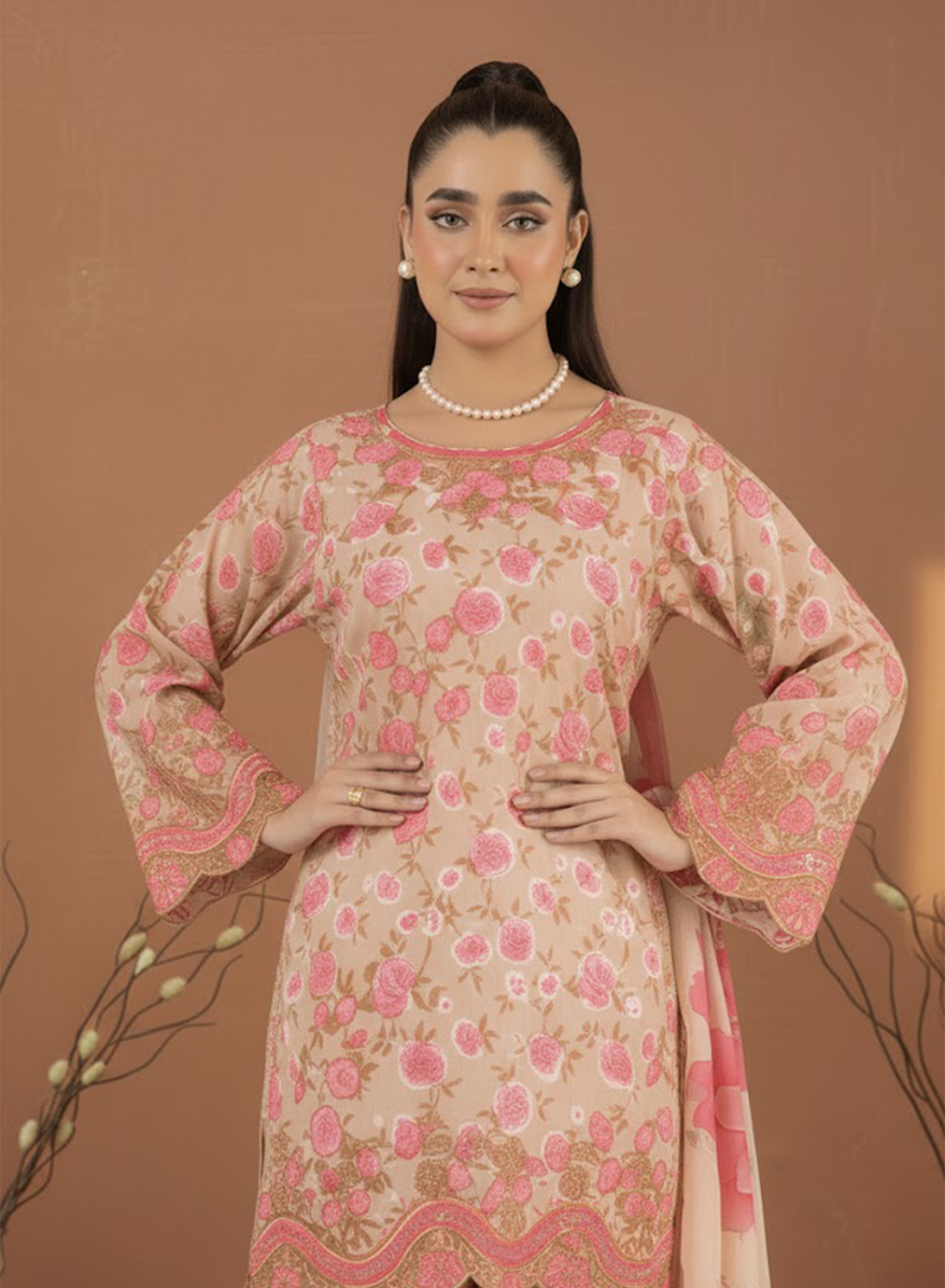 Blush Garden Lawn 3PC