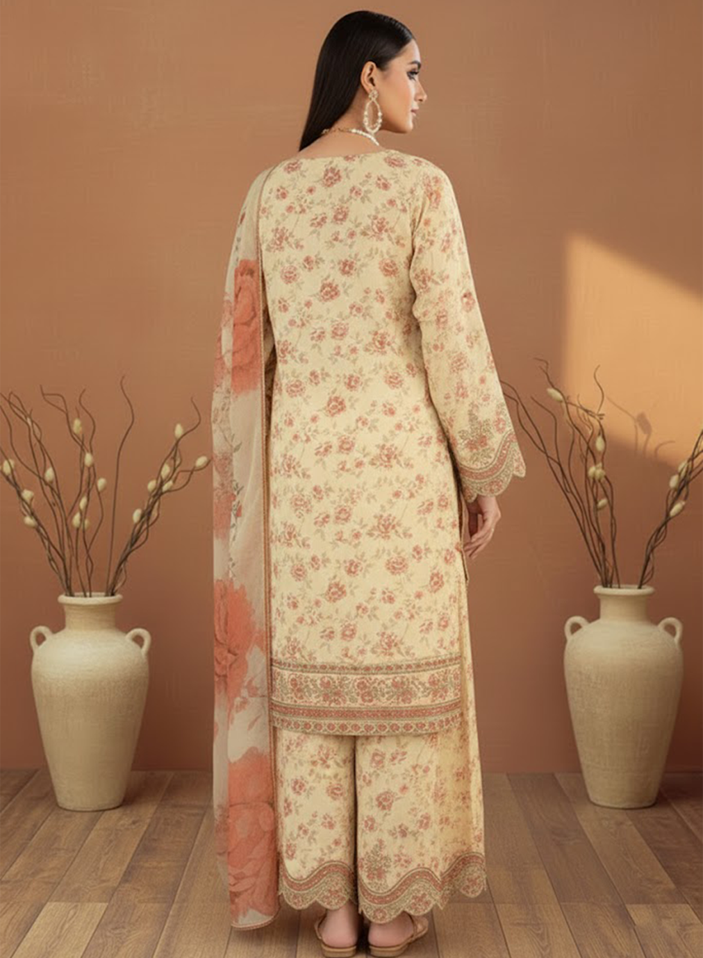 Amber Blossom Lawn 3PC